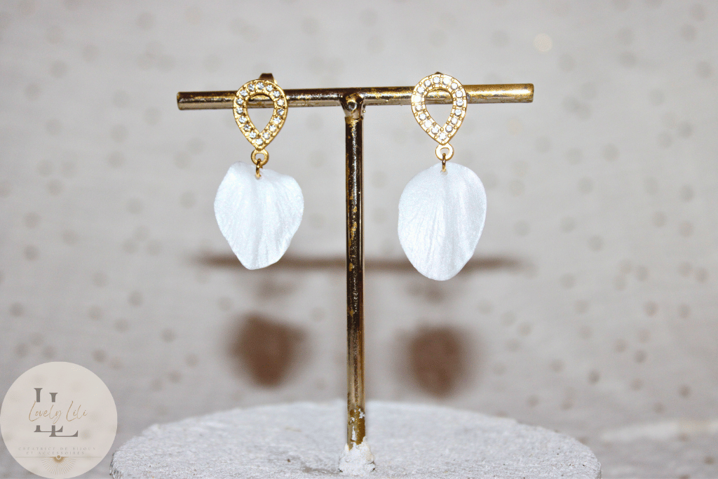 Céleste strass goutte