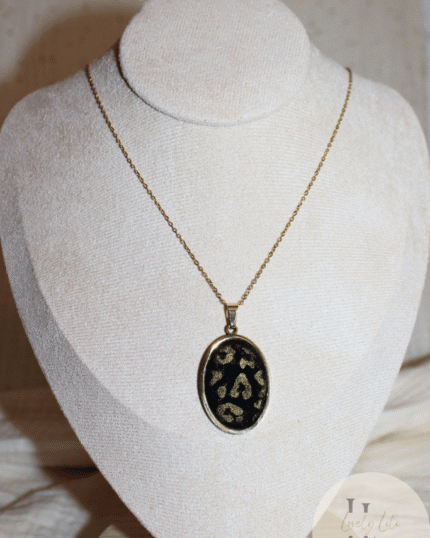 Collier Dark Leopard