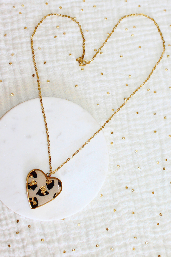 Collier Lovely Leopard Love