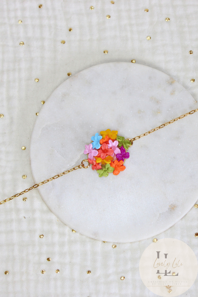 Bracelet Flower Mama Rond