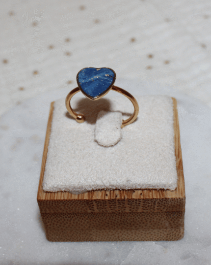 Rêves Bleus Bague Cœur