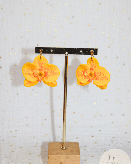 Bo Orchid XL Jaune Orange