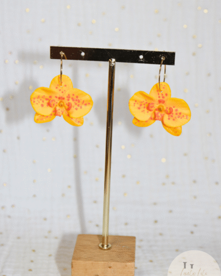 Bo Orchid L Jaune Orange