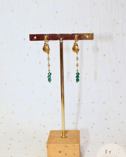 Boucle d&rsquo;oreille Lovely Sea coquillage