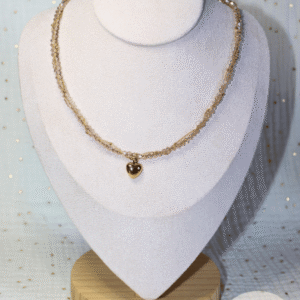 Collier Brillante Lili champagne