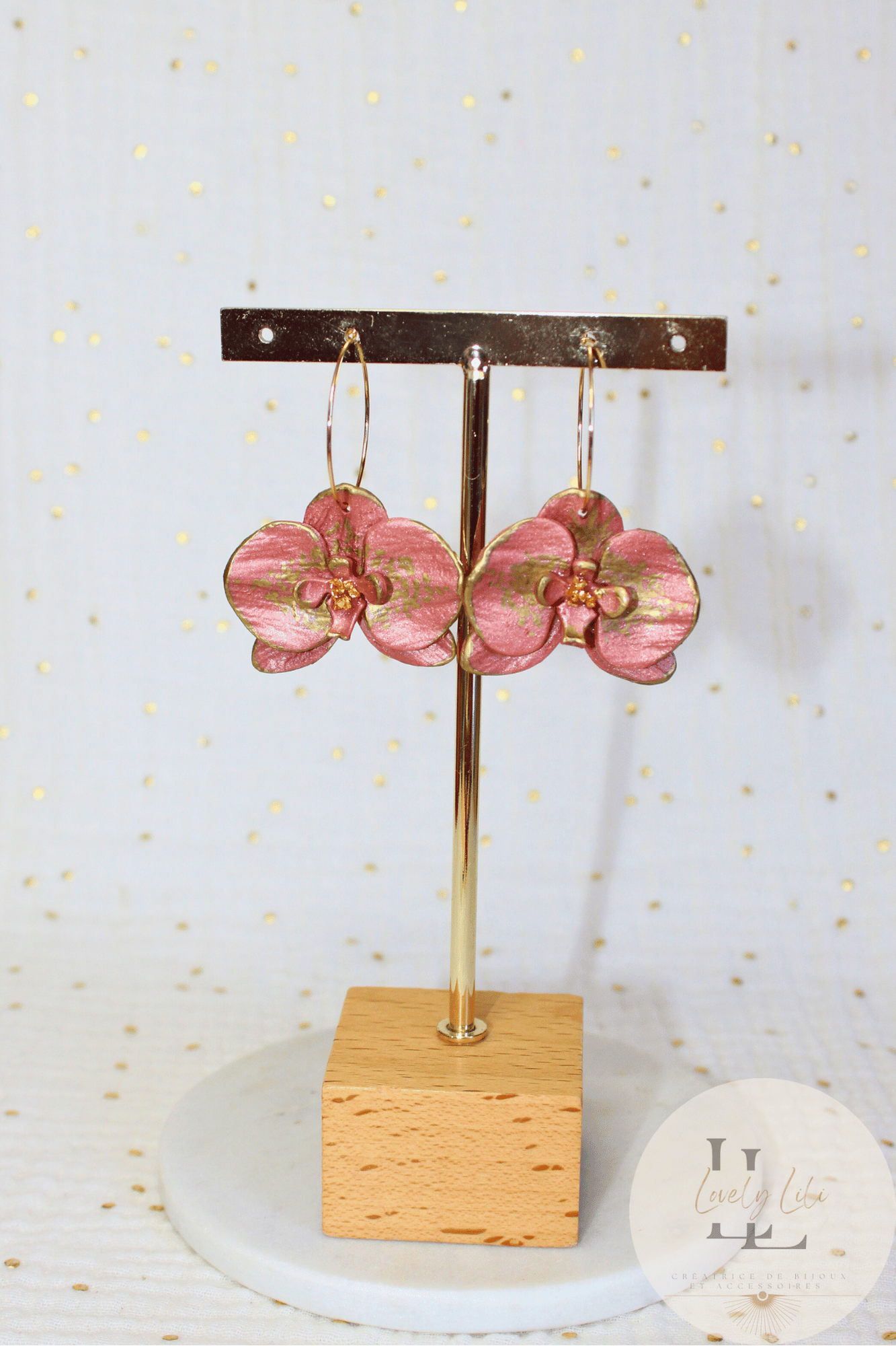 Bo Orchid L Rose Gold Christmas