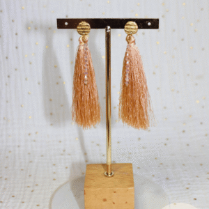 Accueil 1 Bo pompon champagne