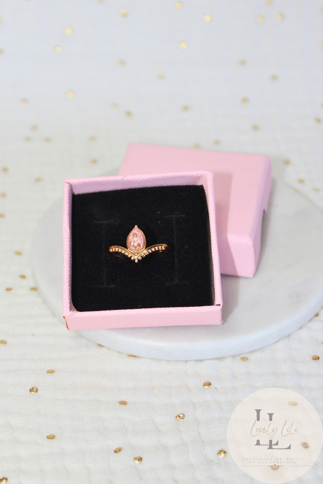 bague Lovely christmas Rose gold