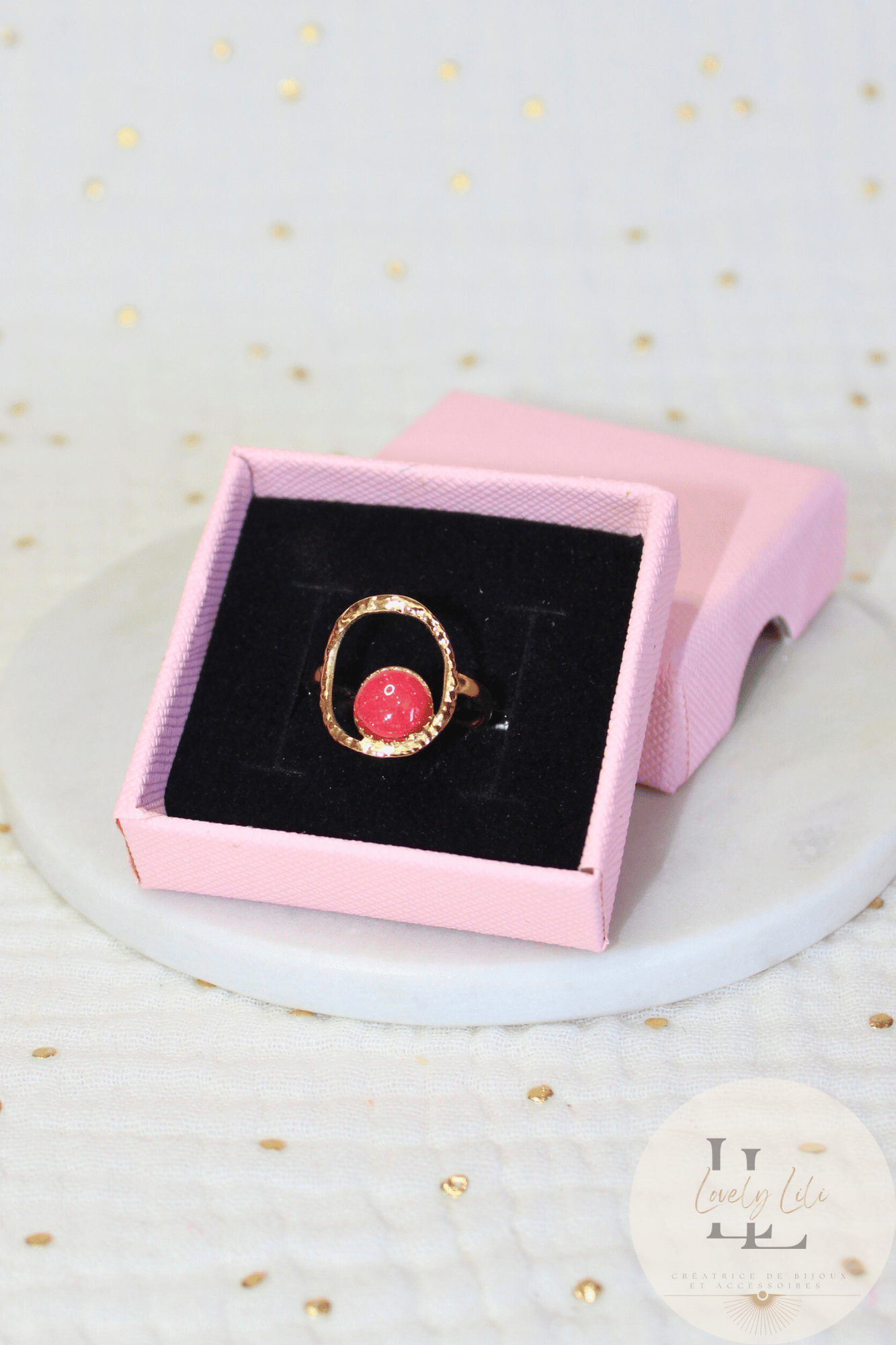 bague Lovely Red
