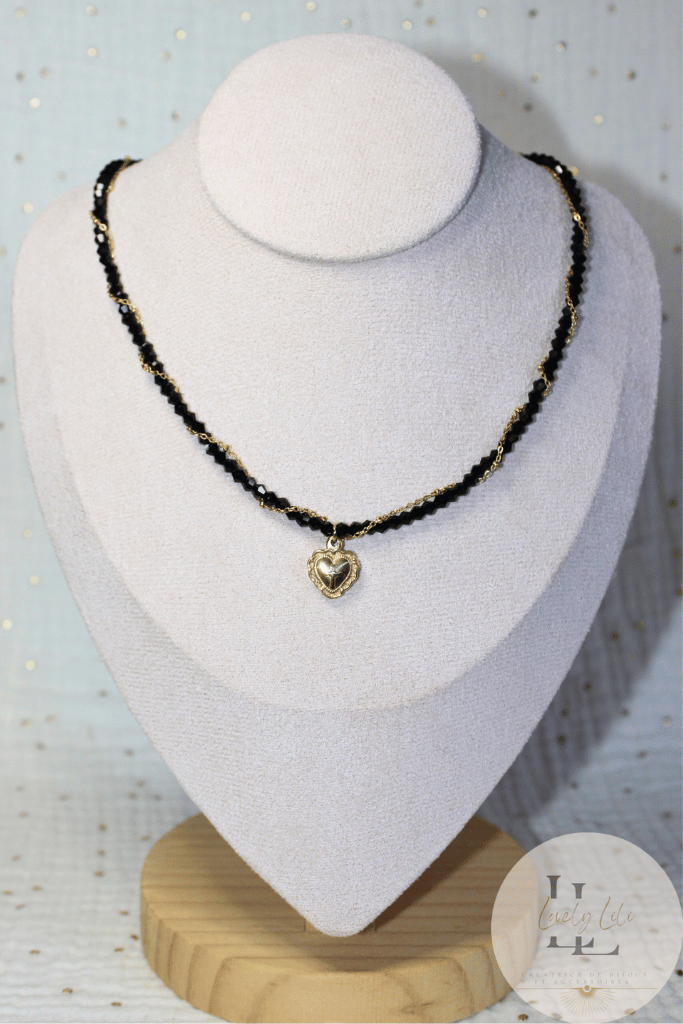 Collier Brillante Lili noir
