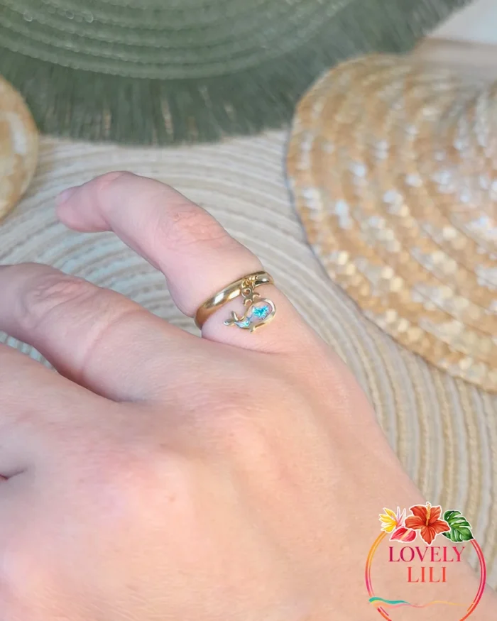 bague baleine portée
