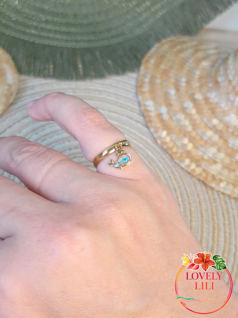 bague baleine portée