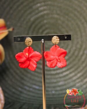 petite hibiscus rouge zoom