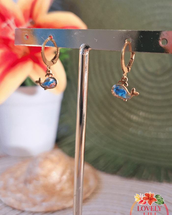 boucles d&rsquo;oreilles chant de la baleine – boucles rondes zoom