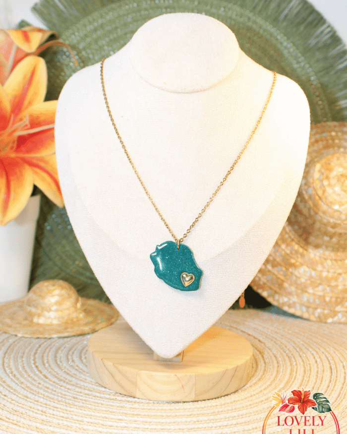 Collier Lovely Péi coeur