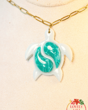 Collier Précieuse Tortue détails