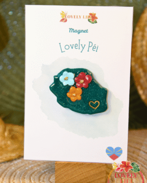 Magnet Lovely Péi Réunion détails