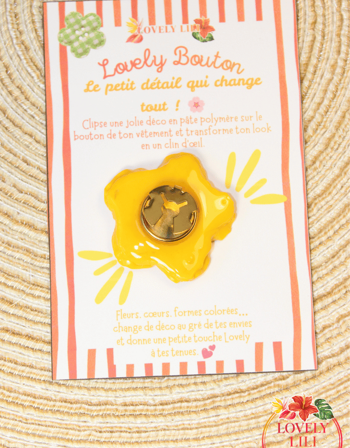 Lovely Bouton hibiscus jaune dos