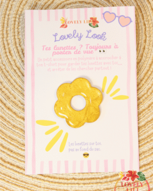 Lovely Look Fleur doré