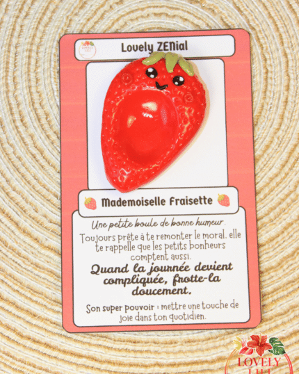 Lovely Zenial Pierre anti-stress Mamzel Fraisette