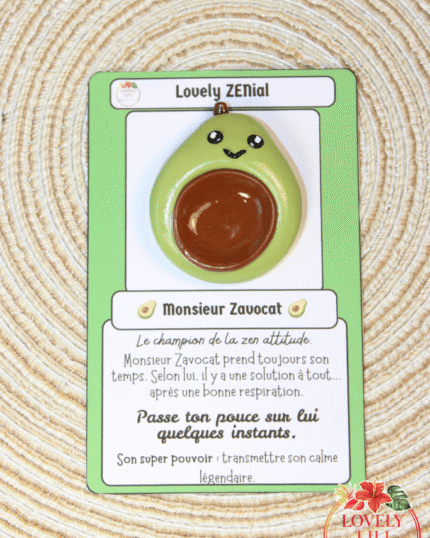 Lovely Zenial Pierre anti-stress Monsieur Zavocat